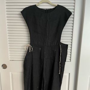 Black and White European Jump-suite